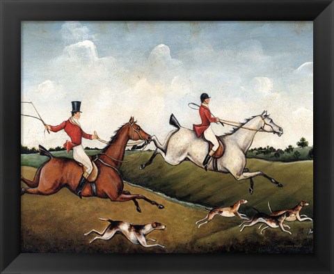 Framed Hunt Crop Print