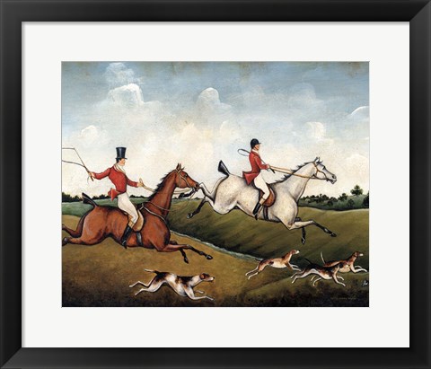 Framed Hunt Crop Print