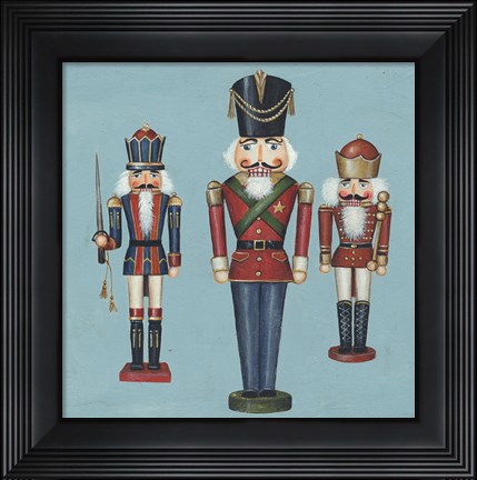 Framed Soldier Nutcrackers Print