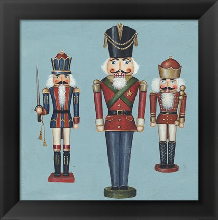 Framed Soldier Nutcrackers Print