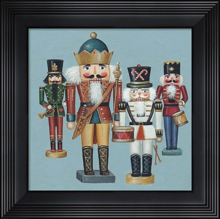 Framed King Nutcrackers Print