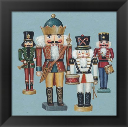 Framed King Nutcrackers Print