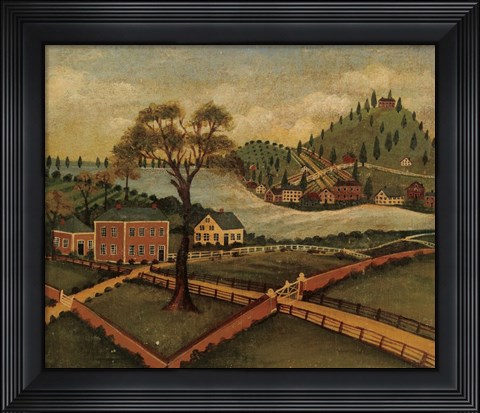 Framed Going to Town Print