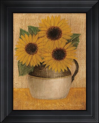 Framed Summer Bouquet II Print