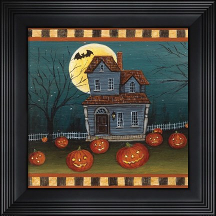 Framed Halloween Eve Print