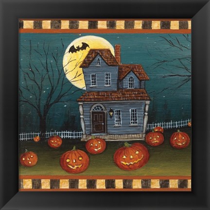 Framed Halloween Eve Print