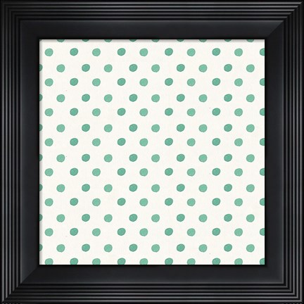 Framed Tropical Fun Pattern III Print