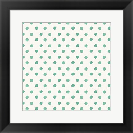 Framed Tropical Fun Pattern III Print