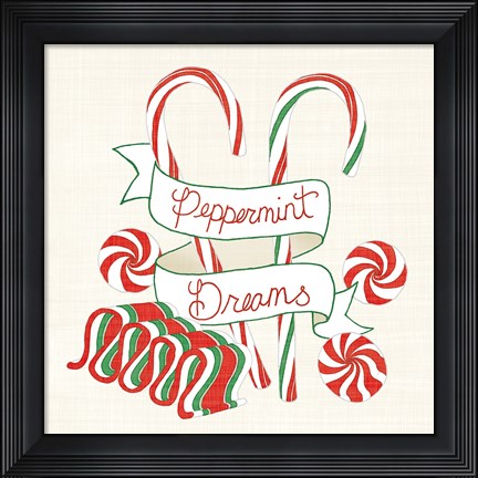 Framed Seasons Sweetings I Print