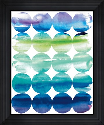 Framed Summer Dots v.2 Print
