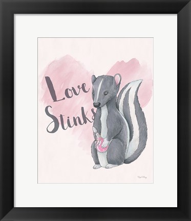 Framed My Furry Valentine II Print
