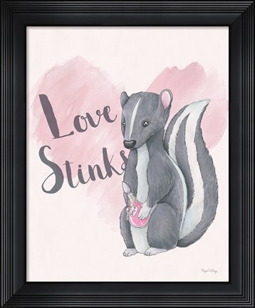 Framed My Furry Valentine II Print