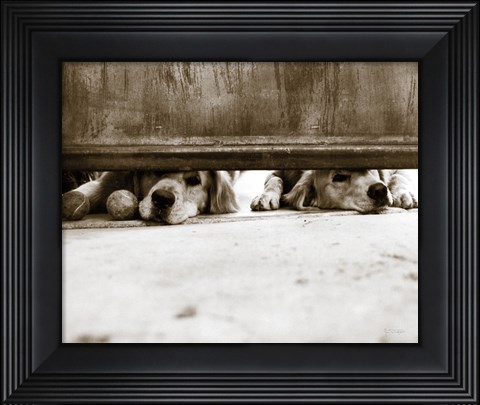 Framed We See You Print