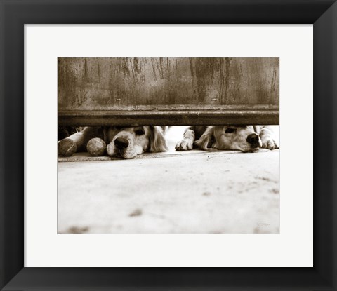 Framed We See You Print