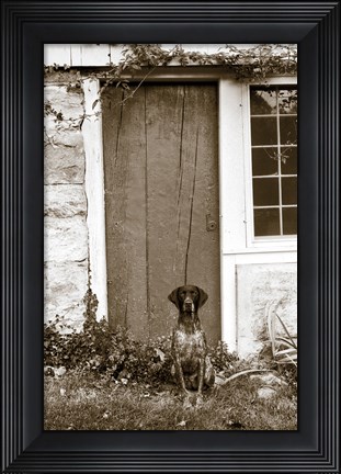 Framed I am Home Print