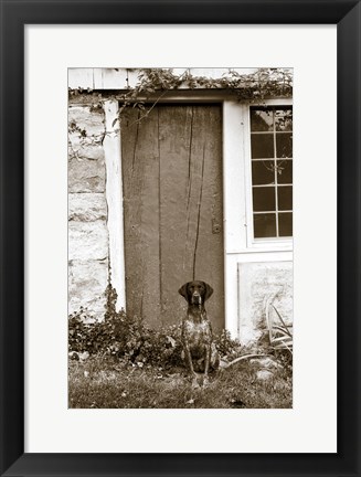 Framed I am Home Print