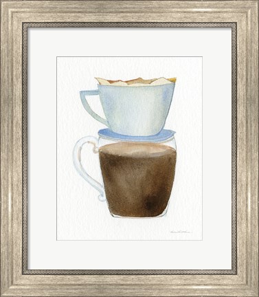 Framed Coffee Break Element III Print