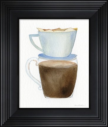 Framed Coffee Break Element III Print