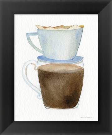 Framed Coffee Break Element III Print