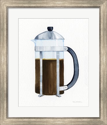 Framed Coffee Break Element II Print
