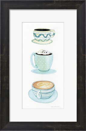 Framed Coffee Break Element VI Print