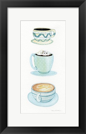 Framed Coffee Break Element VI Print