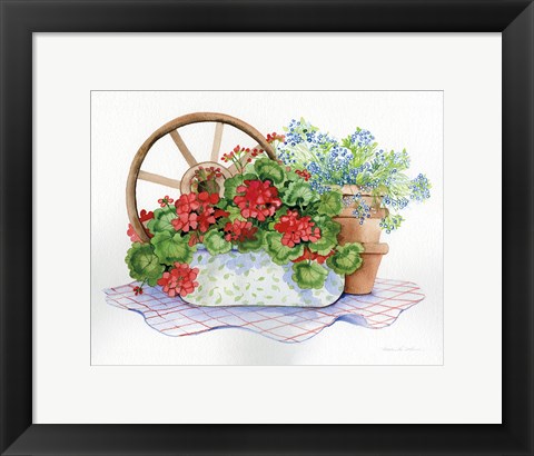Framed Down Home V Print