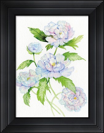 Framed Floral Delight II Print
