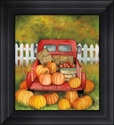 Framed Pumpkins for Sale Print