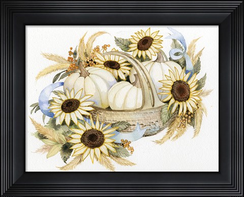 Framed Autumn Elegance IV Print