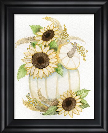 Framed Autumn Elegance II Print