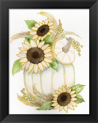 Framed Autumn Elegance II Print