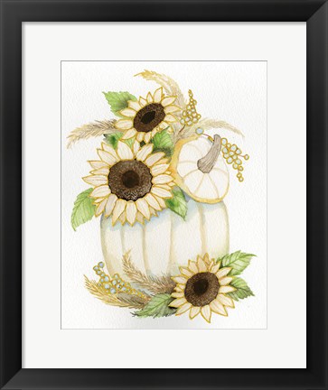 Framed Autumn Elegance II Print