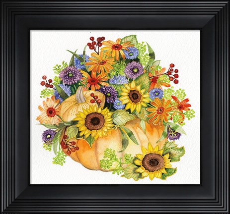 Framed Autumn Days II Print