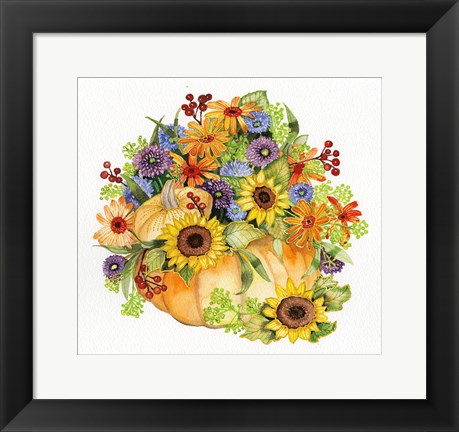 Framed Autumn Days II Print