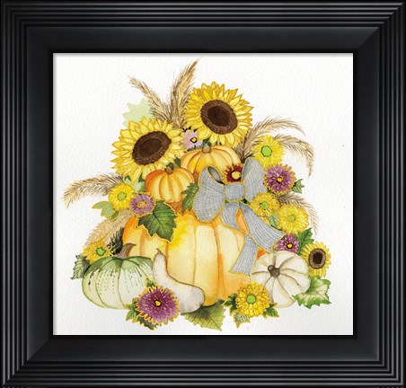 Framed Autumn Days I Print
