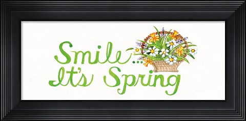 Framed Spring Panel IV Print