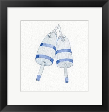 Framed Coastal Icon IV Print