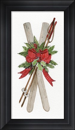 Framed Holiday Sports IV Print