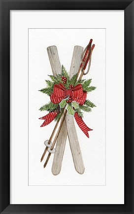 Framed Holiday Sports IV Print