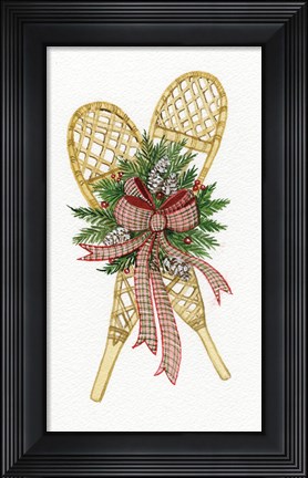 Framed Holiday Sports III Print