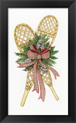 Framed Holiday Sports III Print