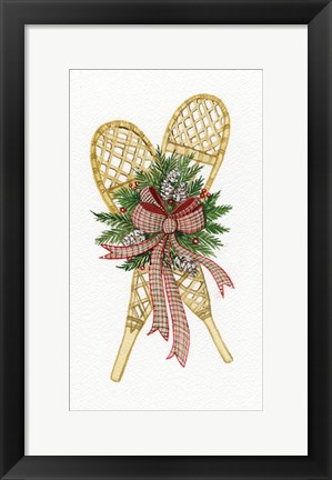 Framed Holiday Sports III Print