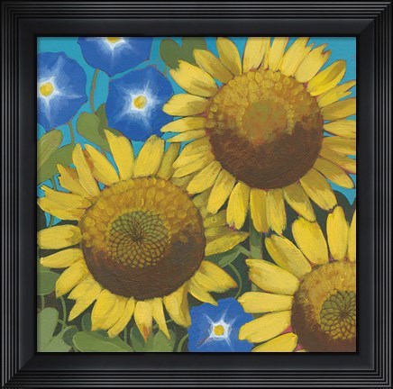 Framed Sunflower Time Print