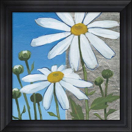 Framed Summer Garden I Print