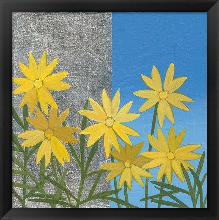 Framed Coreopsis II Print