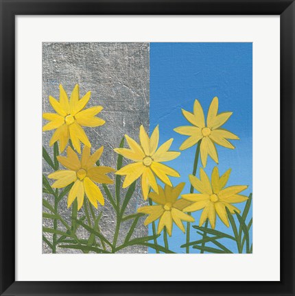 Framed Coreopsis II Print