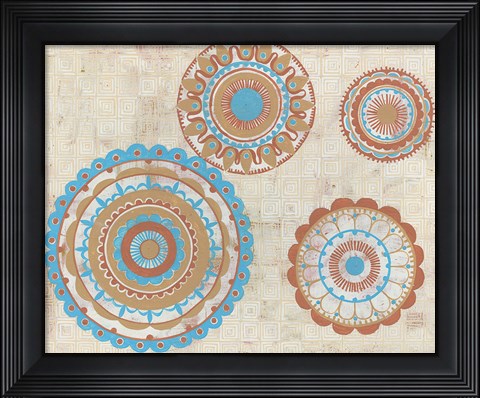 Framed Lakai Circles Print
