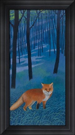 Framed Edge of the Woods Print