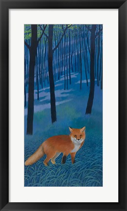 Framed Edge of the Woods Print